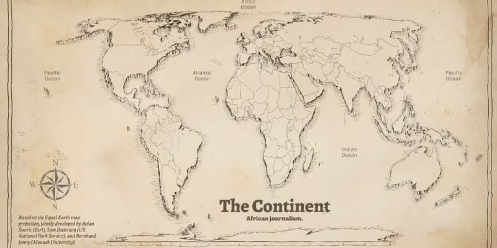 The Continent world map