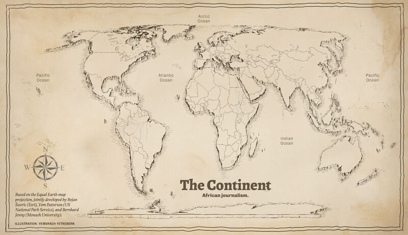 The Continent world map